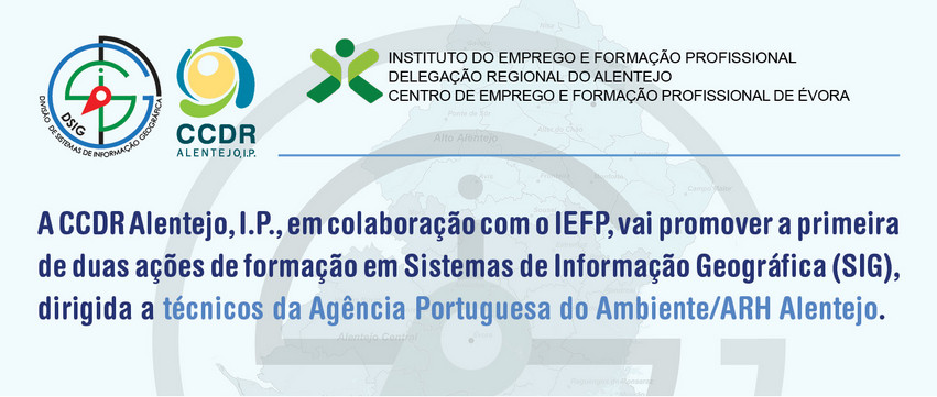 1ª Edição da ação de formação dirigida a técnicos da Agência Portuguesa do Ambiente/ARH do Alentejo